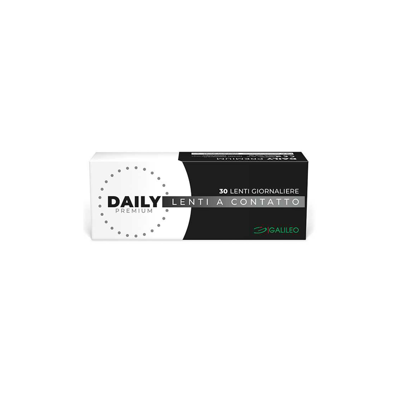 Daily Premium 30 lenti- prezzo da 22,90 Euro -Lentiacontattoocchiali Potere  correttivo Diottrie Sf: - 10,00